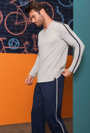 PIJAMA MASCULINO ALGODÃO